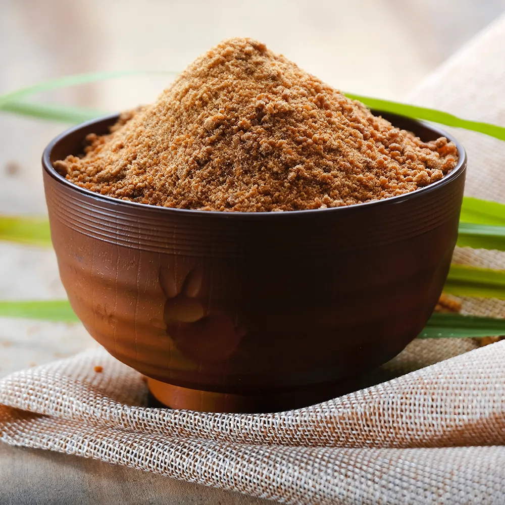 Jaggery Powder — Close texture
