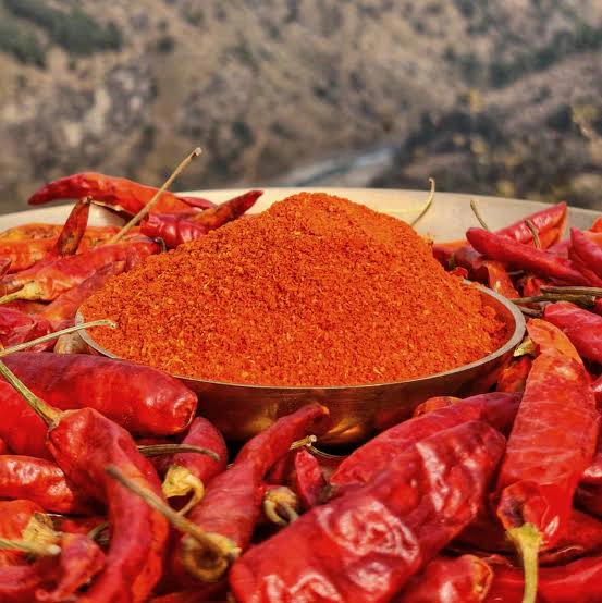 Red Chilli — Close texture